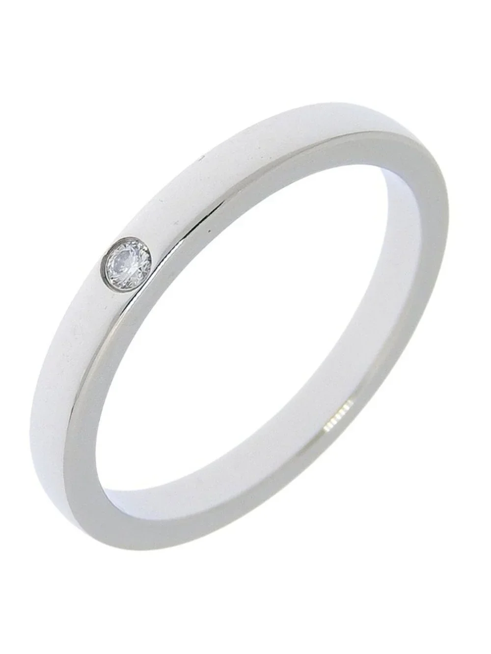 Cartier Wedding Ring Platinum Diamond